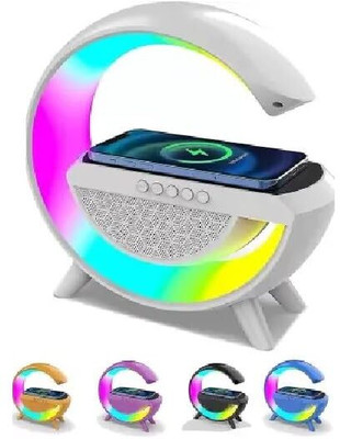 4uonly G Shape Bluetooth Speaker with Wireless Charger Home Audio jki10 56 W Bluetooth Party Speaker(Multicolor, 2.1 Channel)