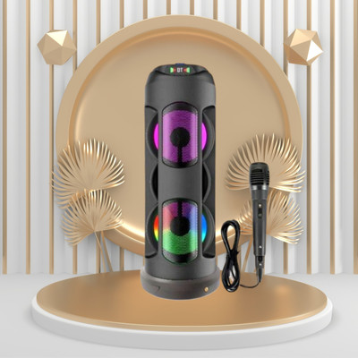 Clairbell Bluetooth Party Speaker Support AUX/TF Card USB, With Deep Bass SoundY8 40 W Bluetooth Tower Speaker(Black, 4.1 Channel)