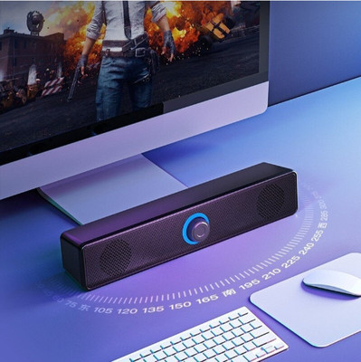GUGGU AS_868A_M425 WIRELESS BLUETOOTH DESKTOP PC LOUDER SPEAKER WIH AUX,SD CARD SLOT 48 W Bluetooth Soundbar(Black, 4.1 Channel)