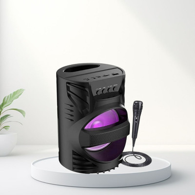 Clairbell DJ Box Speaker with FM Radio, Mic & USB Pen Drive 5W Bluetooth SpeakerMU125 5 W Bluetooth Party Speaker(Multicolor, 5.1 Channel)
