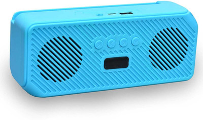 Coracao 10W Music Speaker | Deep Bass Sound & Long Battery Performance Powerful Sound' 10 W Bluetooth Speaker(Blue, 5.1 Channel)