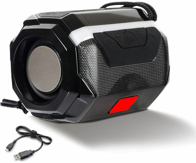 Worricow BEST PRICE A005 POWER-BLAST AWESOME LOOK BEST 3D SOUND 10 W Bluetooth Speaker(Black, Stereo Channel)