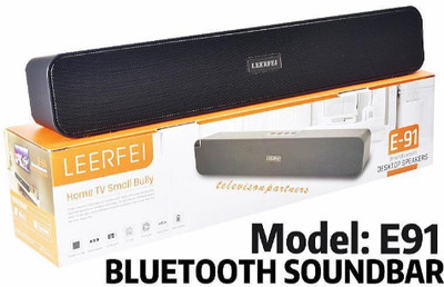 Clairbell ATD_465S_YST3502/E91 WIRELESS BLUETOOTH SOUNDBAR FOR TV,HOME,DESKTOP SPEAKER 48 W Bluetooth Soundbar(Black, Stereo Channel)