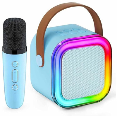 LILA ENTERPRISE Bluetooth Wireless Mic with Speaker – All-in-One Karaoke Microphone Speaker Mount