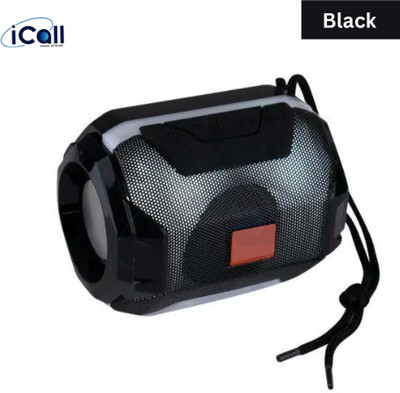 icall A-005 High Bass With Disco Color Change Light compatible With all Smart Phones 12 W Bluetooth Speaker(Black, Stereo Channel)
