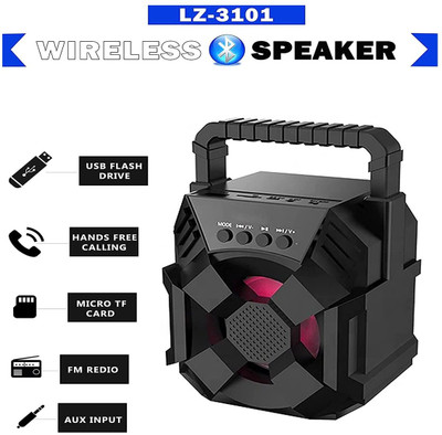 Czech Buy WS-01 SPEAKER Sound Water Resistant RRE14 5 W Bluetooth Home Theatre(Multicolor, 2.1 Channel)