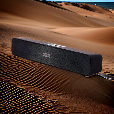 SUPREME5 with Alexa & Siri Assistant Smart Speaker(Black)