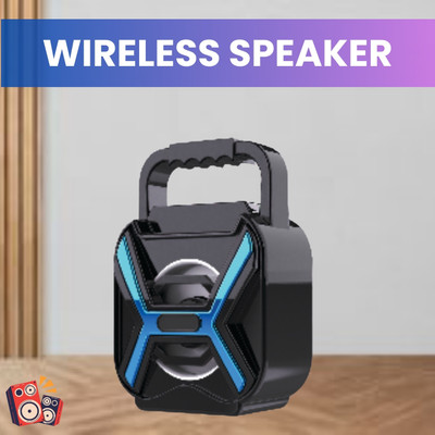SACRO Joker (PORTABLE BLUETOOTH SPEAKER) Crystal Clear Sound Support Aux/TF CardW344 10 W Bluetooth Speaker(Black, 4.1 Channel)