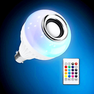 YAROH Bluetooth Speaker Light Bulb for Music and Colorful Atmosphere Home Theater 30 12 W Bluetooth Speaker(Multicolor, 5.1 Channel)