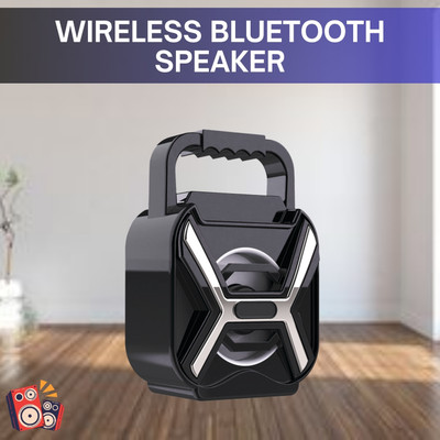 SACRO Joker (PORTABLE BLUETOOTH SPEAKER) Crystal Clear Sound Support Aux/TF CardW188 10 W Bluetooth Speaker(Black, 4.1 Channel)