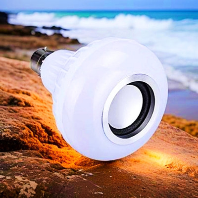 Clairbell Bluetooth Speaker Light Bulb for Music and Colorful Atmosphere Home Theater 96 12 W Bluetooth Speaker(Multicolor, 5.1 Channel)