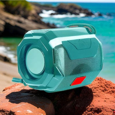 GUGGU A005: Party Anywhere! Portable Bluetooth Speaker with RGB Light v51 10 W Bluetooth Home Audio Speaker(Multicolor, 4.1 Channel)