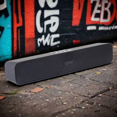 ENMORA with Alexa Assistant Smart Speaker(Black)
