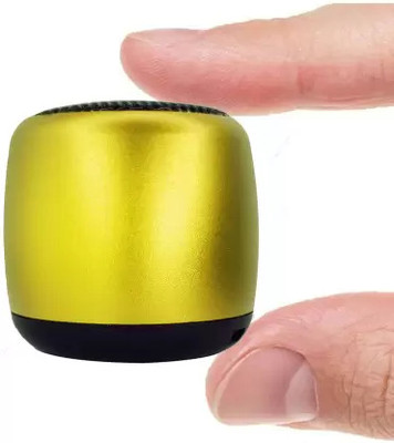 Techobucks Mini Speaker Wireless Bluetooth Speaker Premium Packing Mini (Pack of 1) 4 W Bluetooth Speaker(golden, 5.1 Channel)