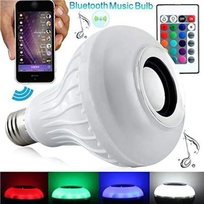 IMMUTABLE LED BULB Wireless Bluetooth LED Music Bulb HGF6 56 W Bluetooth Party Speaker(Multicolor, 2.1 Channel)