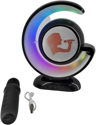 roxfire YS110 Wireless Bluetooth Lightshow Speaker with Google, Alexa & Siri Assistant Smart Speaker(Multicolor)