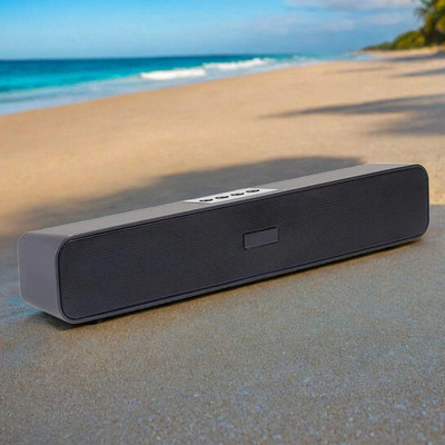 SUPREME5 with Alexa & Siri Assistant Smart Speaker(Black)