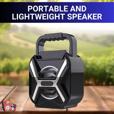 SACRO Joker (PORTABLE BLUETOOTH SPEAKER) Crystal Clear Sound Support Aux/TF CardW488 10 W Bluetooth Speaker(Black, 4.1 Channel)