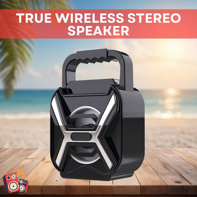 GUGGU Joker (PORTABLE BLUETOOTH SPEAKER) Crystal Clear Sound Support Aux/TF CardE245 10 W Bluetooth Speaker(Black, 4.1 Channel)