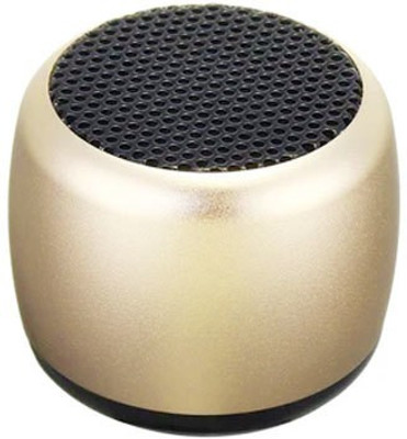 Techobucks Super Ultra-Mini Boost 2 Wireless Rechargeable Powerpact Stereo 3D HI FI Thunder Beat Sound Audio Portable Best Gaming Speaker Like Mini Home Theatre/soundbar 10 W Bluetooth Speaker(Gold, Stereo Channel)