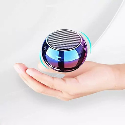 Seashot M3 PLUS MINI BLUETOOTH SPEAKER DYNAMIC METAL BODY WITH HIGH BASS SOUND with Google, Alexa & Siri Assistant Smart Speaker(Multicolur)