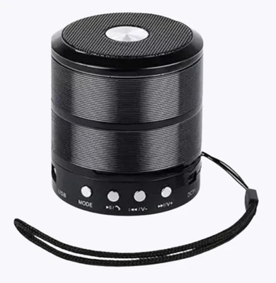 TARECON Wireless Portable Speaker WS887 Mini with Mega Bass Sound 5 W Bluetooth Speaker(Black, 5.1 Channel)