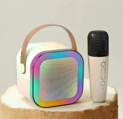 sickle K12 Bluetooth Portable Karaoke mic and speaker set for kid,birthday gifts 5 W Bluetooth Speaker(Multicolor, 4.2 Channel)
