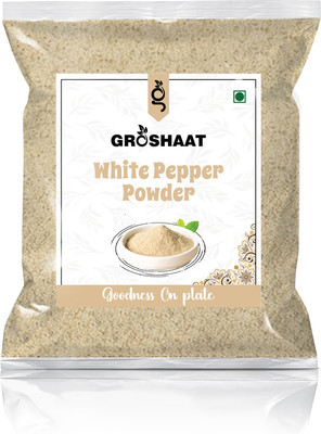 Groshaat White Pepper Powder 200gm Pack(200 g)