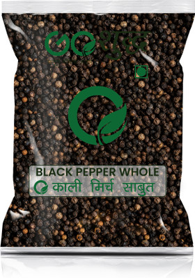 Goshudh Kali Mirch Sabut / Black Pepper Whole 500gm Pack(500 g)