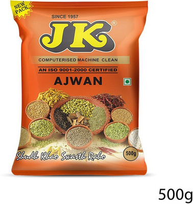 JK Ajwan | Carom Seeds | Bishop's | Caraway seed(500 g)
