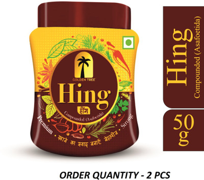MegaValue Premium Compounded Strong Asafoetida 'Hing' for Cooking 100% Pure & Organic(50 g)