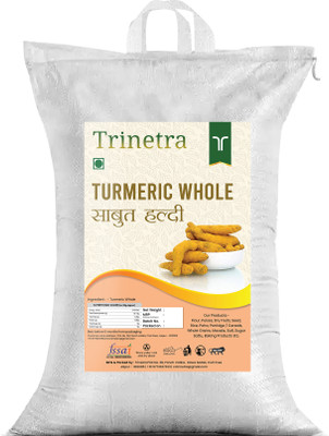 Trinetra Sabut Haldi / Turmeric Whole 2Kg Pack(2 kg)