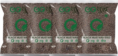 Goshudh Premium Quality Rai (Black Mustard Seeds)-250gm (Pack Of 4)(4 x 250 g)