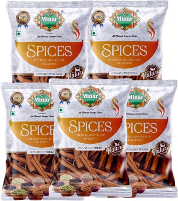 Minar Cinnamon Sticks (Dalchini Sticks) (Whole Spices) / (25g x 5)(5 x 25 g)