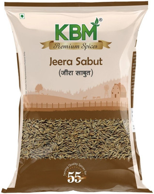 KBM Premium Jeera Whole pouch, with rich aroma and taste(100 g)