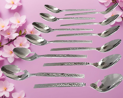 Stainless Steel Table Spoon Set(Pack of 12)