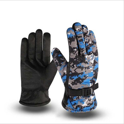 Crystal zone Army Gloves Grey SL_39 Riding Gloves(Multicolor)