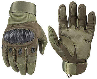 ZARRY Full Finger Bike Riding Hand Gloves for Motorbike for Men and Women Driving Gloves(Green)