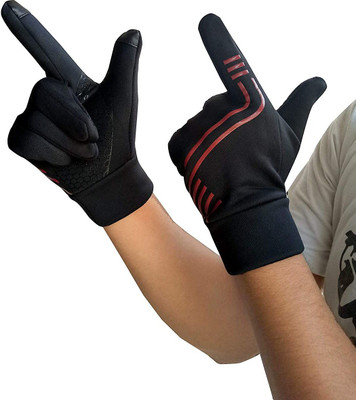 uRock Waterproof Winter Outdoor Athletic Touch Screen Riding Gloves Riding Gloves(Red)