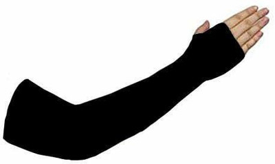 RBSOCK Cotton Arm Sleeve For Boys(Free, Black)