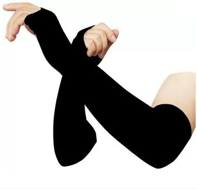 HOUSE OF COMMON UV SUN PROTECTION FOR RIDING BIKERS RUNING CYCLING GLOVES Riding Gloves(Black)