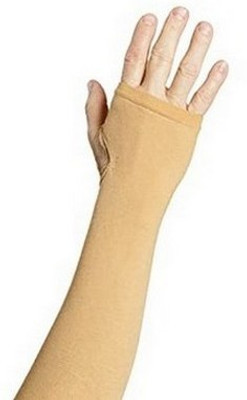RBSOCK Cotton Arm Sleeve For Boys(Free, Brown)