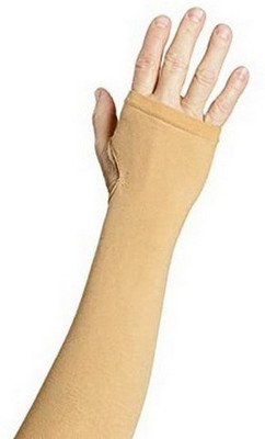 RBSOCK Cotton Arm Sleeve For Girls(Free, Beige)