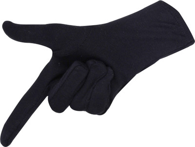 Yeahmom Cotton Cricket & Multipurpose Sun Rays Protective Re-usable Riding Hand Gloves Riding Gloves(Black)