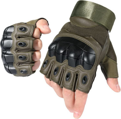 ZARRY Tactical Weight lifting wrist support Driving Gloves(Green)