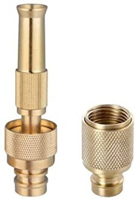 TINSUHG Adjustable Brass Spray Nozzle Water Pressure Spray Gun