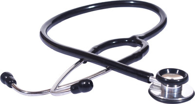 RCSP stethoscope for medical students And doctors Acoustic Stethoscope(Black)