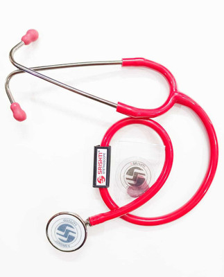 Srishti Heart Messenger Acoustic Stethoscope Stethoscope(Red)