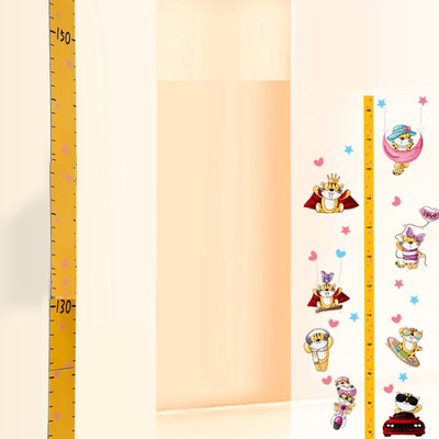 SmartWindow 30 cm Cartoon Cat Design Peel and Stick Self Adhesive Wall Sticker (30cm x 90cm) Self Adhesive Sticker(Pack of 1)
