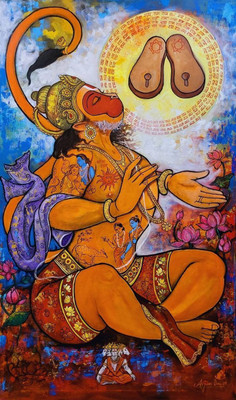 ZEN TREK 45 cm VINYL WALL STICKER NEW 364 Self Adhesive Sticker(Pack of 1)